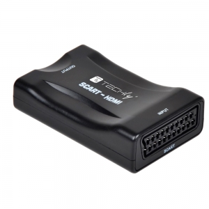 Konwerter Av Euro Scart Do Hdmi 720p/1080p Techly